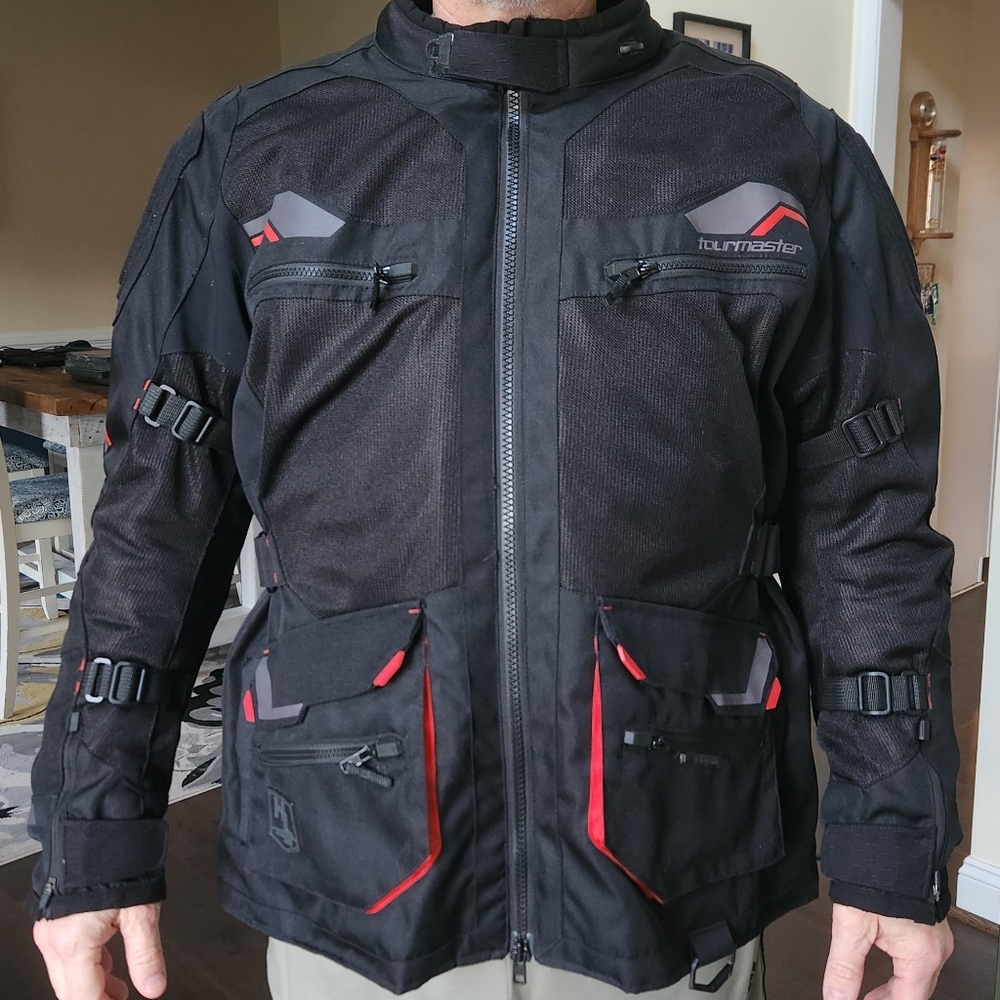 Ridgecrest Black and Red Men's Jacket